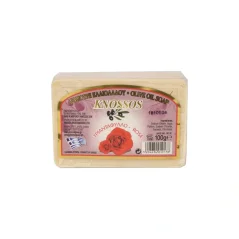 KNOSSOS Olivové mýdlo RŮŽE 100 g