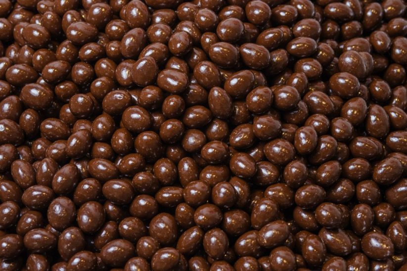 Arašídy v hořké čokoládě 10 kg
