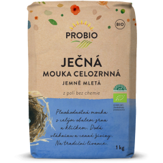 Mouka ječná celozrnná jemně mletá BIO 1 kg