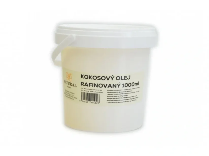 Kokosový olej bez vůně 1000ml