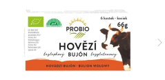 Bujón hovězí kostky 6x0,5L, BIO 66 g
