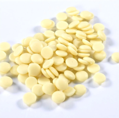 Bílá čokoláda s vanilkou pecičky BIO 4 kg
