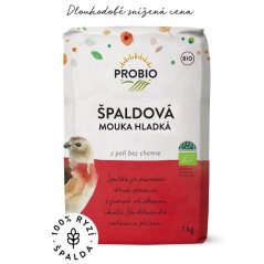 Špaldová mouka hladká BIO 1 kg