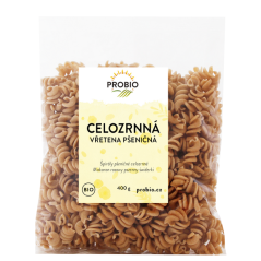 Vřetena pšeničná celozrnná BIO 400 g