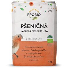Mouka pšeničná polohrubá BIO 1 kg