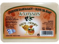 KNOSSOS Olivové mýdlo MED 100 g