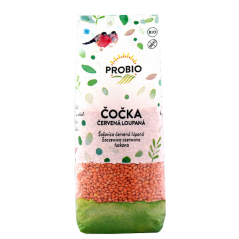 Čočka červená loupaná BIO 500 g