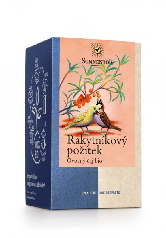 Rakytníkový požitek - ovocný čaj BIO 54 g